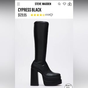 Steve Madden Platform Boot